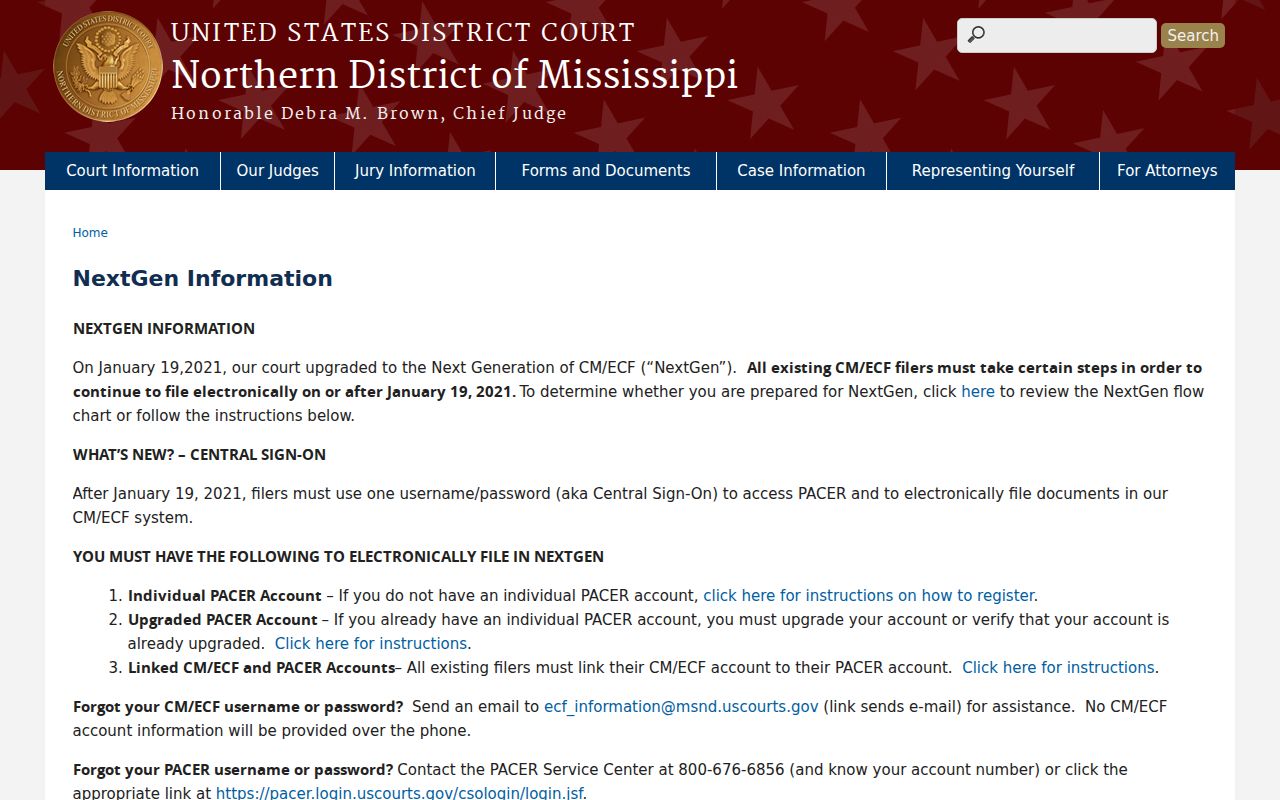 DeSoto County traffic court records reference to Northern District NextGen